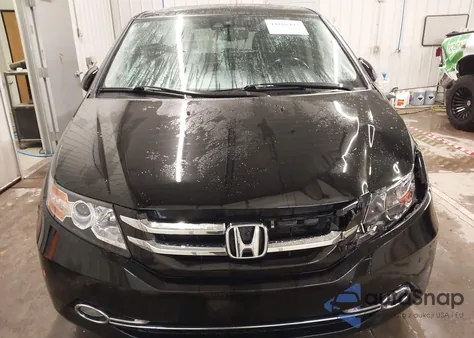 2014 Honda Odyssey Touring/Touring Elite from USA, damaged, VIN 5FNRL5H93EB035445